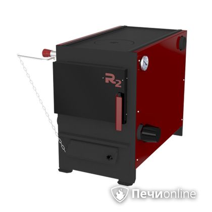 Твердотопливный котел Термокрафт R2 15 кВт конфорка термометр круглый выход в Первоуральске